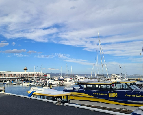 The Port of Hobart, Tasmania The Port of Hobart, Tasmania