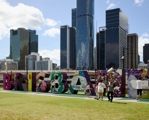 Brisbane Sign South Bank Brisbane Sign South Bank