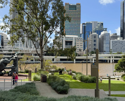 View from the Gallery of Modern Art, Brisbane View from the Gallery of Modern Art, Brisbane